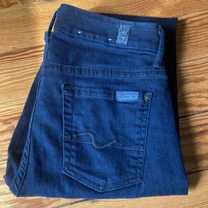 7 for all Mankind Mid Rise Kimmie Straight leg jeans